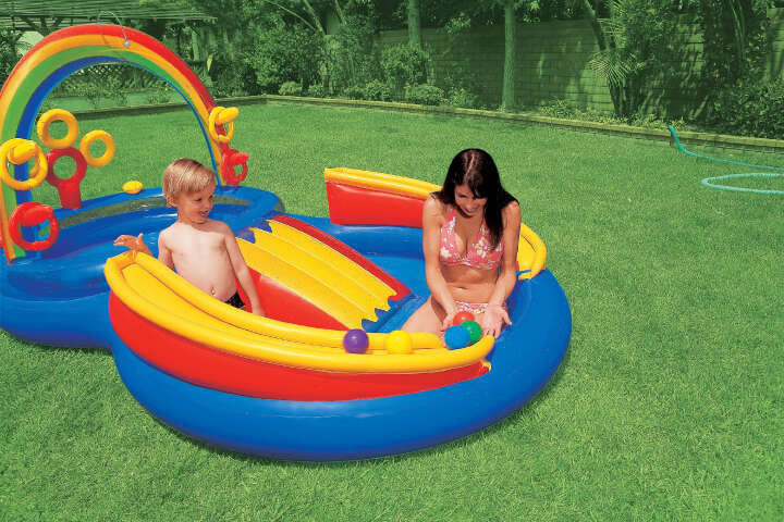 INTEX Aufblasbarer Pool Playcenter Ring Play
